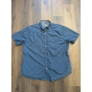 LA Police‎ Gear Shirt Mens 2XL Snap Paratrooper Fighter Plane Print AOP Tactical